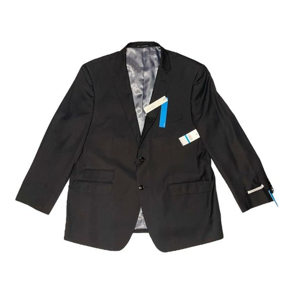 New With Tags Perry Ellis Portfolio Men's Blazer Suit Jacket 48R Slim‎ MSRP $260 - Picture 1 of 16